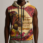 African Woman Sleeveless Zip Hoodie I Am The Storm - African Pride