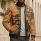 African Women Bomber Puffer Jacket She Is Rooted In The Earth and Rising Like The Sun