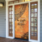 African Women Door Cover She Is Rooted In The Earth and Rising Like The Sun