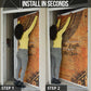 African Women Door Cover She Is Rooted In The Earth and Rising Like The Sun