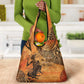 African Women Grocery Bag With Tribal Pattern - African Pride