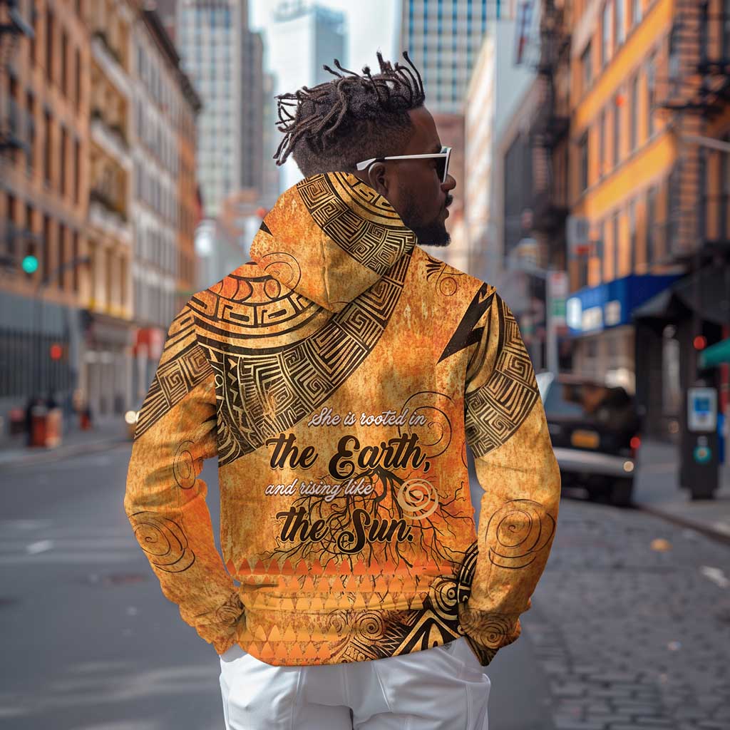African Women Hoodie With Tribal Pattern - African Pride