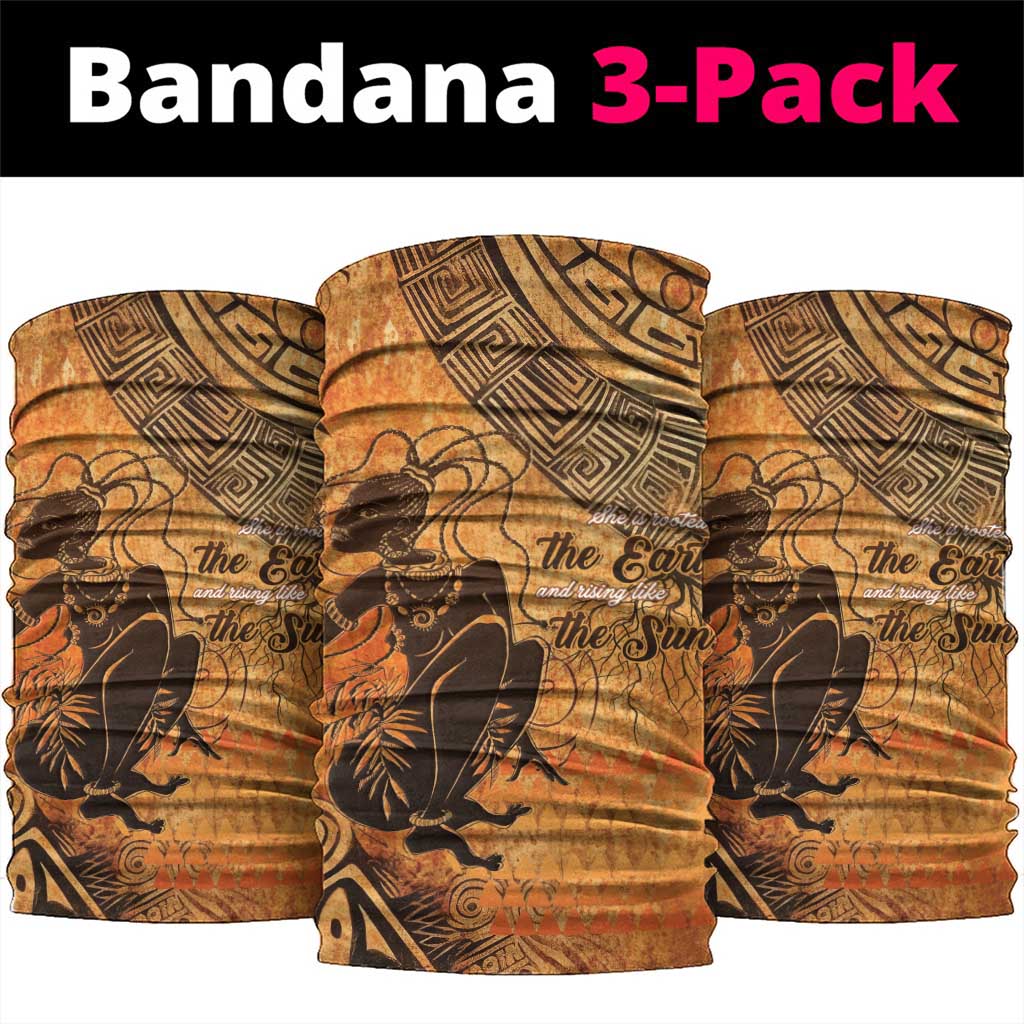 African Women Neck Gaiter Tribal Pattern LT15
