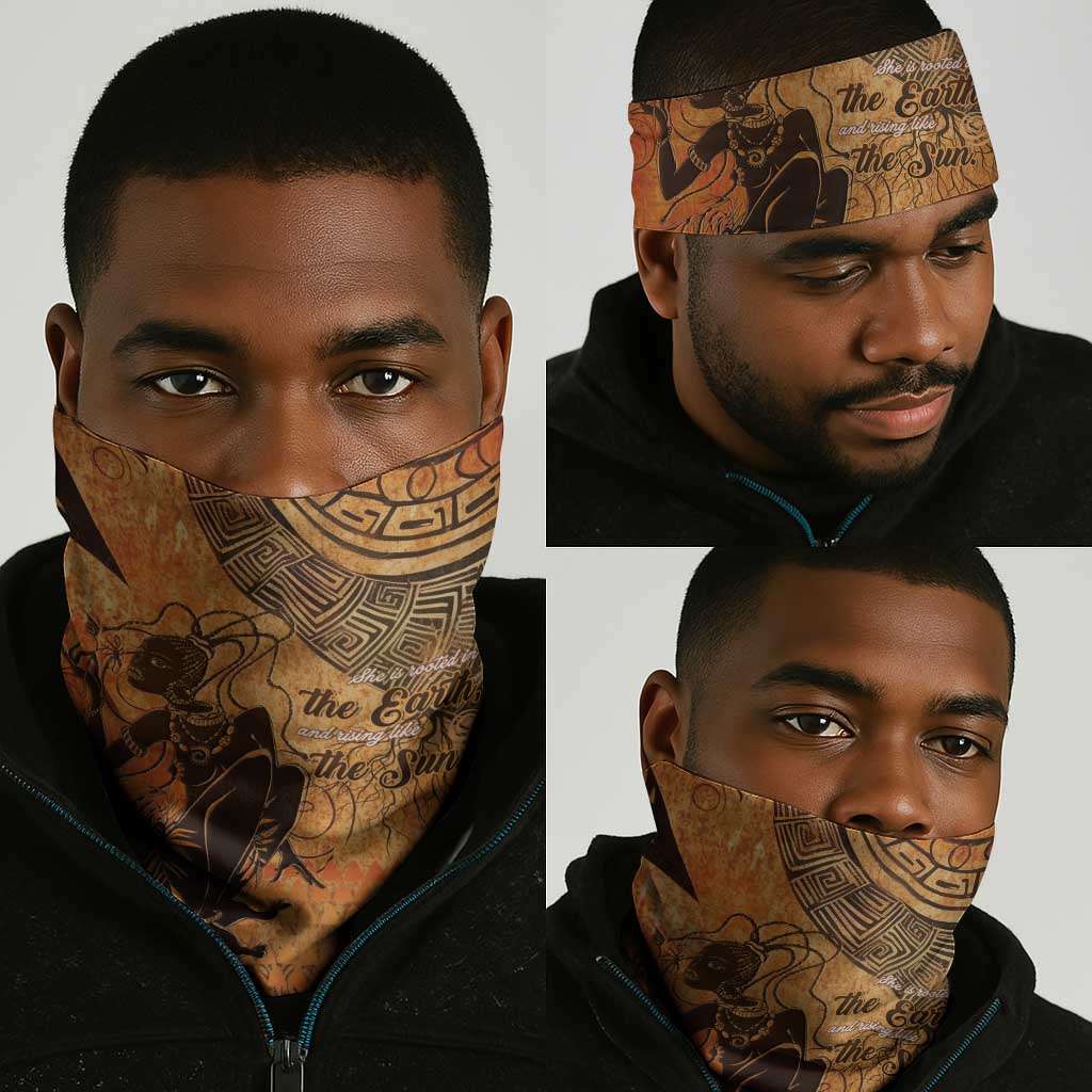 African Women Neck Gaiter Tribal Pattern LT15