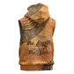 African Women Sleeveless Hoodie With Tribal Pattern - African Pride