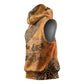 African Women Sleeveless Hoodie With Tribal Pattern - African Pride