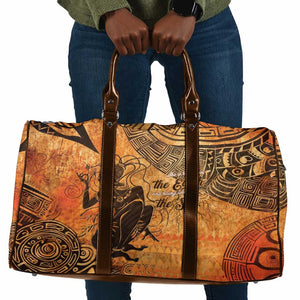 African Women Travel Bag She Is Rooted In The Earth and Rising Like The Sun