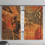 African Women Window Curtain With Tribal Pattern - African Pride