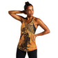 African Women Women Racerback Tank With Tribal Pattern - African Pride