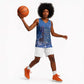 African Women Black Beautiful Brave and Bressed - Blue Color Basketball Jersey LT15