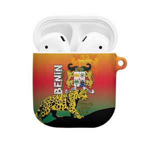 Benin National Day AirPods Case Leopard With Coat Of Arms