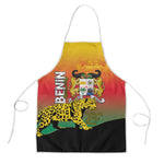 Benin National Day Apron Leopard With Coat Of Arms