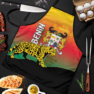 Benin National Day Apron Leopard With Coat Of Arms