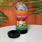 Personalized Benin National Day 4 in 1 Can Cooler Tumbler Leopard With Coat Of Arms - African Pride