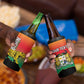 Personalized Benin National Day 4 in 1 Can Cooler Tumbler Leopard With Coat Of Arms - African Pride