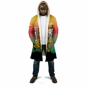 Personalized Benin National Day Cloak Leopard With Coat Of Arms