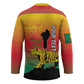 Personalized Benin National Day Hockey Jersey Leopard With Coat Of Arms