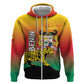 Personalized Benin National Day Hoodie Leopard With Coat Of Arms - African Pride