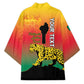 Personalized Benin National Day Kimono Leopard With Coat Of Arms