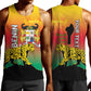 Personalized Benin National Day Men Tank Top Leopard With Coat Of Arms - African Pride