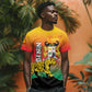 Personalized Benin National Day T shirt Leopard With Coat Of Arms - African Pride