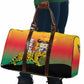 Benin National Day Travel Bag Leopard With Coat Of Arms