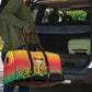 Benin National Day Travel Bag Leopard With Coat Of Arms