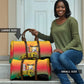 Benin National Day Travel Bag Leopard With Coat Of Arms
