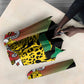Benin National Day Umbrella Leopard With Coat Of Arms
