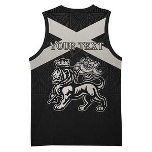 Personalized Jamaica Basketball Jersey Out of Many One People Silver Color LT15