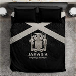Jamaica Bedding Set Out of Many One People Silver Color - African Pride