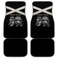 Jamaica Car Mats Out of Many One People Silver Color - African Pride