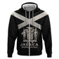 Personalized Jamaica Hoodie Out of Many One People Silver Color - African Pride