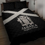 Jamaica Quilt Bed Set Out of Many One People Silver Color - African Pride