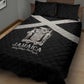 Jamaica Quilt Bed Set Out of Many One People Silver Color - African Pride