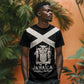 Personalized Jamaica T shirt Out of Many One People Silver Color - African Pride