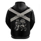Personalized Jamaica Zip Hoodie Out of Many One People Silver Color - African Pride