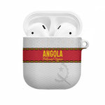 Angola Football AirPods Case Avante Palancas Negras - White