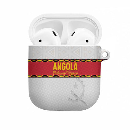 Angola Football AirPods Case Avante Palancas Negras - White