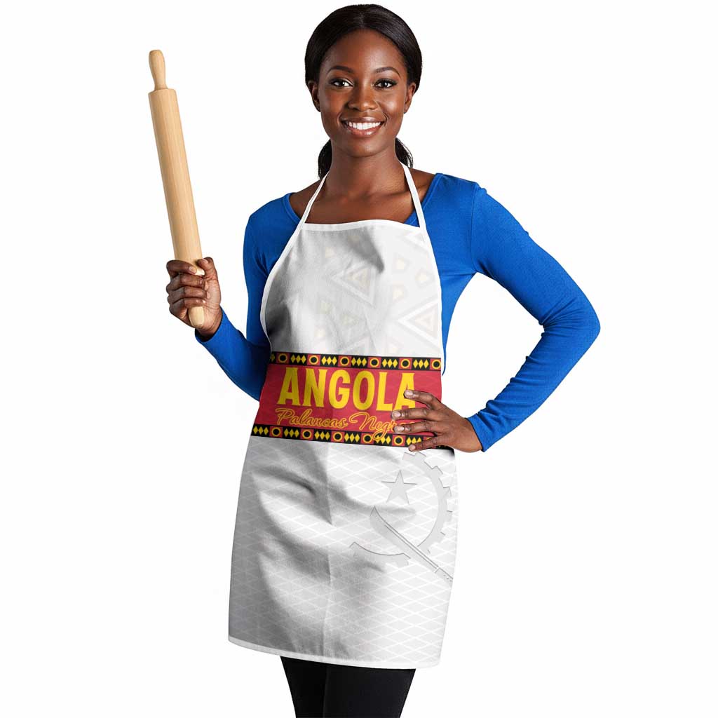 Angola Football Apron Avante Palancas Negras - White