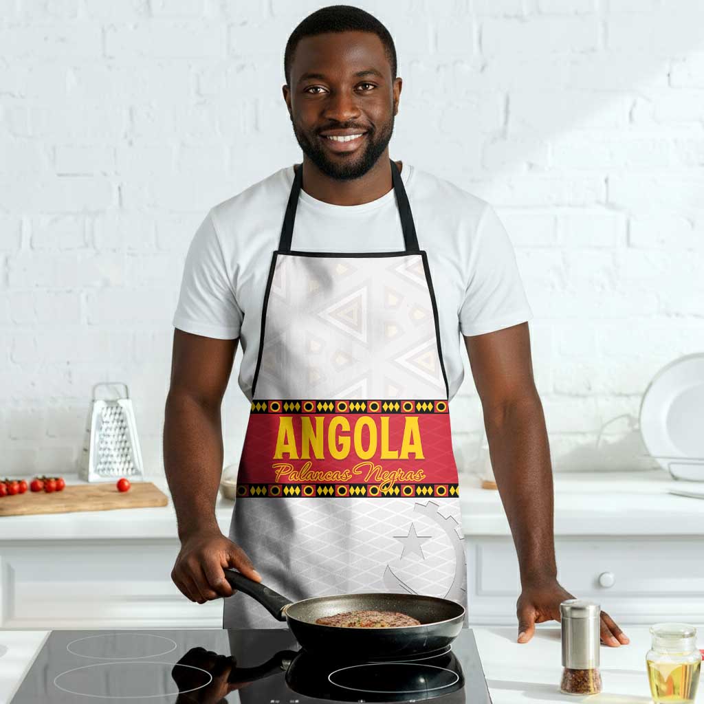 Angola Football Apron Avante Palancas Negras - White