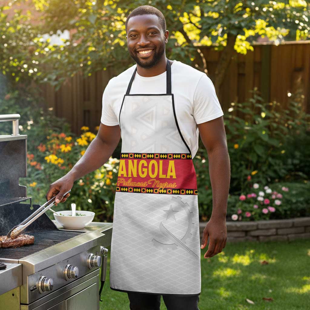 Angola Football Apron Avante Palancas Negras - White