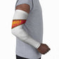 Custom Angola Football Arm Sleeves Avante Palancas Negras - White