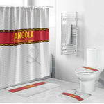 Angola Football Bathroom Set Avante Palancas Negras - White