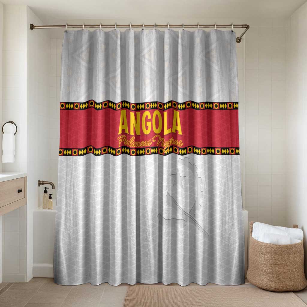 Angola Football Bathroom Set Avante Palancas Negras - White