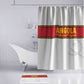 Angola Football Bathroom Set Avante Palancas Negras - White