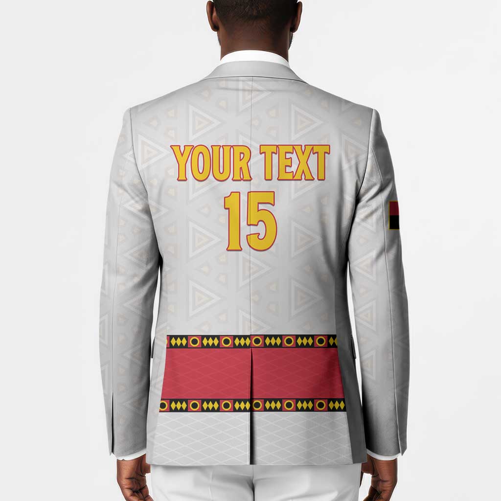 Custom Angola Football Blazer Avante Palancas Negras - White