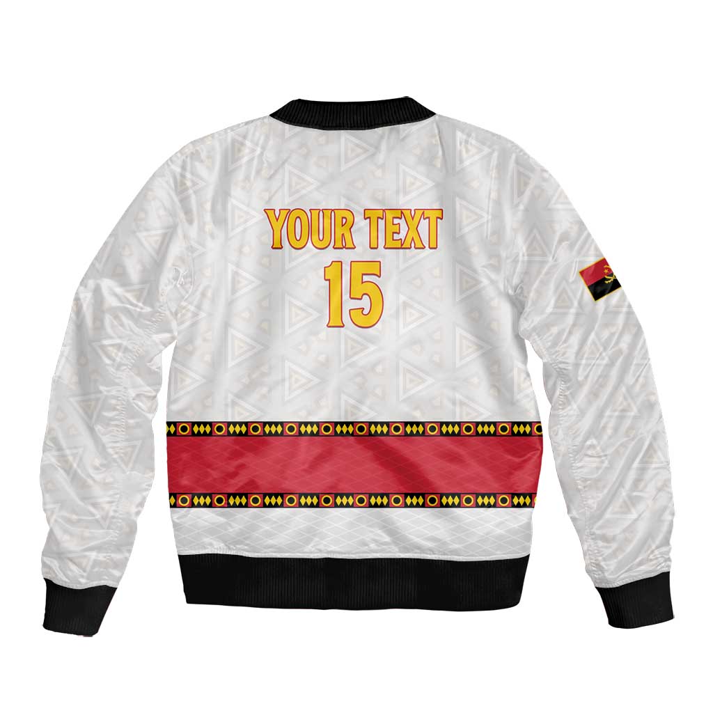 Afro Angola Football Custom Bomber Jacket Go Palancas Negras - African Pride