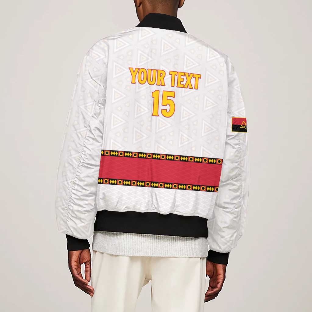 Afro Angola Football Custom Bomber Jacket Go Palancas Negras - African Pride