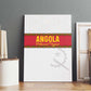Afro Angola Football Canvas Wall Art Go Palancas Negras - African Pride